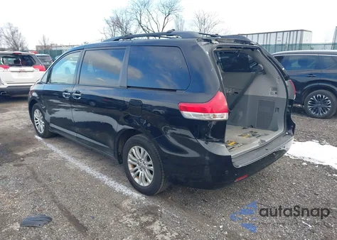 2014 Toyota Sienna Xle V6 8 Passenger из США, поврежденный, VIN 5TDYK3DC0ES521372